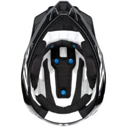 100% Trajecta Fidlock Helm - Black/White -BASIL Winkel 100 trajecta fidlock helmet black white 03 1203101