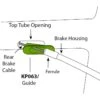 Cannondale KP063/ Brake Hose Guide For Slice Aero, Synapse, SuperSix Evo -BASIL Winkel 129655 00 d 220590