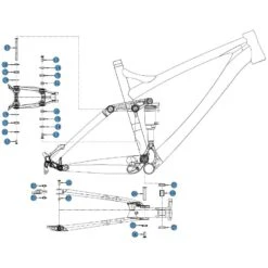 Ghost RT Bearing Kit KE0025