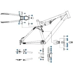 Ghost ASX Bearing Kit KE0028
