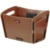 KLICKfix Radkiste 2 - Wooden Handlebar Bike Basket 0326 - Natura