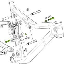 Cannondale KP433/ Shock Bolts For Scalpel-Si