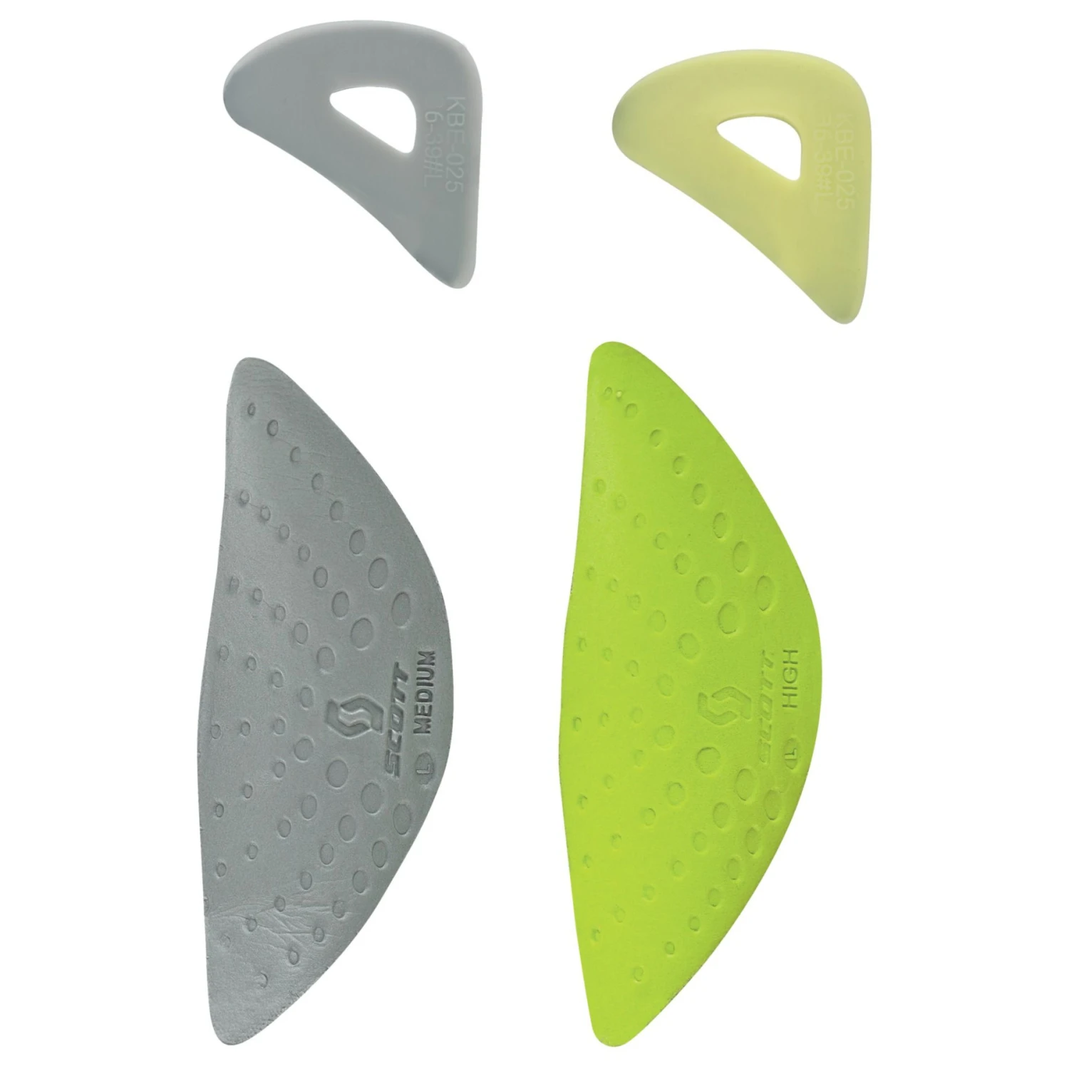 SCOTT Inlegzolen - Ergologic Adjustment System - Zwart/grijs 4 SCOTT Inlegzolen - Ergologic Adjustment System - Zwart/grijs - Afbeelding 2