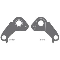 Ghost GHM09-010 / EZ2131 Derailleur Hanger - Black