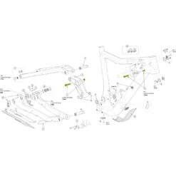 Cannondale CK3207U00OS Shock Bolts For Jekyll Carbon MY18