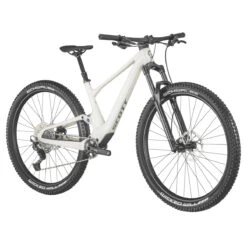 SCOTT CONTESSA SPARK 930 - 29" Women Mountainbike - 2022 - Pearl Snow White / Chrome -BASIL Winkel 286367 contessa spark 930 02 1065998