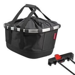 KLICKfix Bikebasket GT For Racktime 0304R - Black