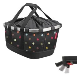KLICKfix Bikebasket GT UniKlip 0304U - Dots