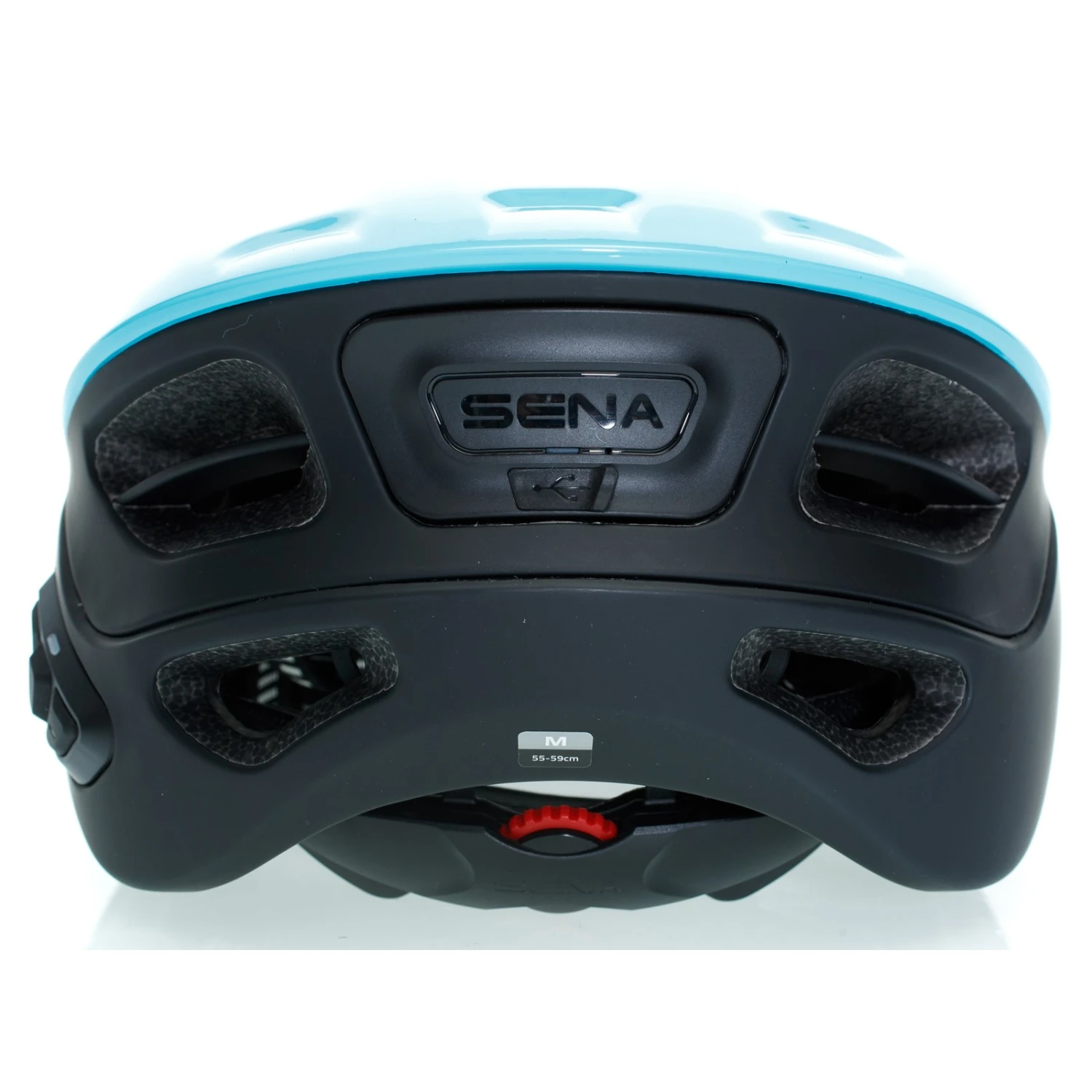 SENA R1 Smart Cycling Helmet - Without FM Radio - Ice Blue 5 SENA R1 Smart Cycling Helmet - Without FM Radio - Ice Blue - Afbeelding 3