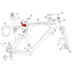 BMC Rear Seatpost Clamp For Timemachine 01 / 02 As From 2017 - 300657 -BASIL Winkel 328318 00 d 687333