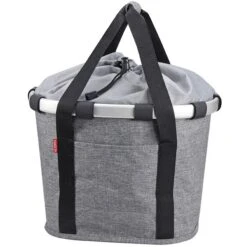 KLICKfix Bikebasket - Twist Silver