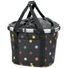 KLICKfix Bikebasket - Dots