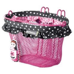 Basil Jasmin Baboushka Kinderfietsmand - Pink