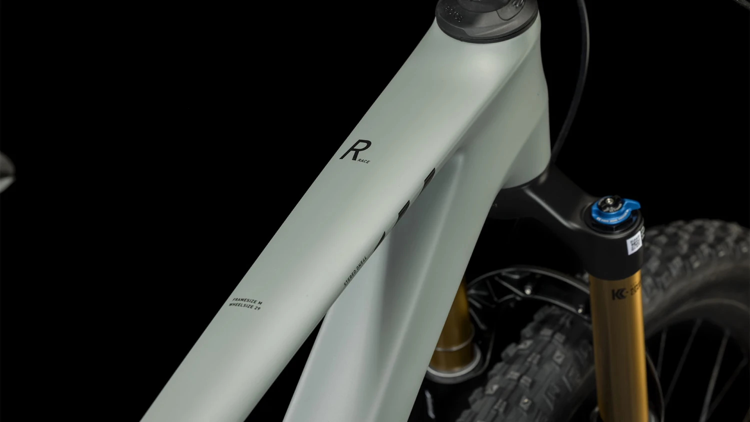 CUBE STEREO ONE44 C:62 Race - 29" Carbon Mountainbike - 2023 - Swampgrey / Black 6 CUBE STEREO ONE44 C:62 Race - 29" Carbon Mountainbike - 2023 - Swampgrey / Black - Afbeelding 4