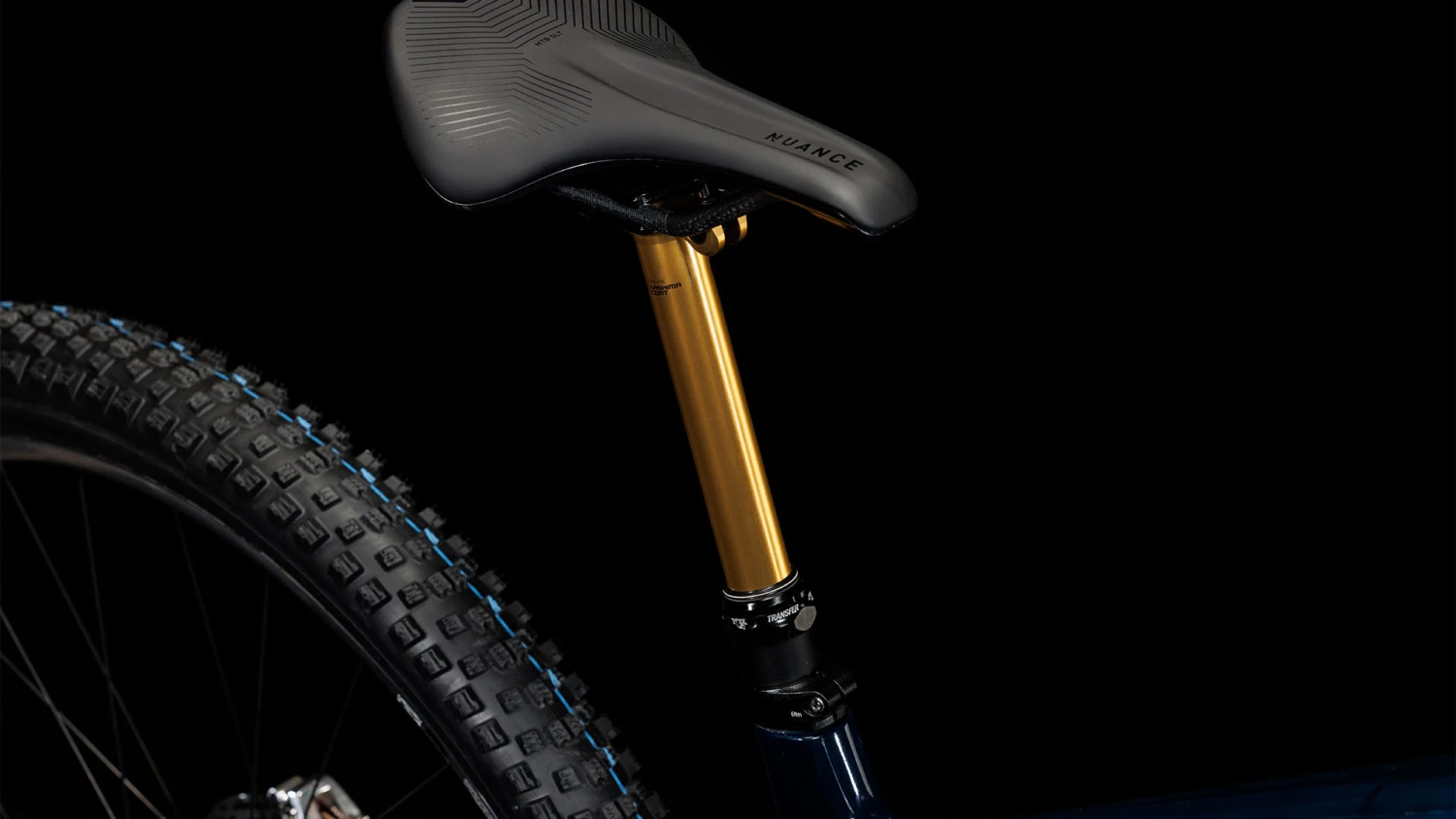 CUBE STEREO ONE44 C:68X SLT - 29" Carbon Mountainbike - 2023 - Liquidblue / Black 10 CUBE STEREO ONE44 C:68X SLT - 29" Carbon Mountainbike - 2023 - Liquidblue / Black - Afbeelding 8