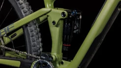 CUBE STEREO ONE55 C:62 TM - 29" Carbon Mountainbike - 2023 - Olive / Chrome -BASIL Winkel 655300 d02118 1433552