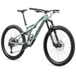 Specialized STUMPJUMPER COMP - 29" Carbon Mountainbike - 2023 - Satin White Sage / Deep Lake -BASIL Winkel 93323 51 sj comp 02 1504840