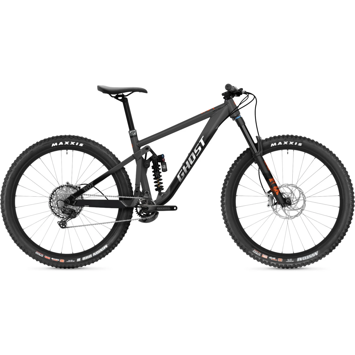 Ghost Riot Enduro Full Party - Mountainbike - 2023 - Dark Grey / Black / Monarch Orange 3 Ghost Riot Enduro Full Party - Mountainbike - 2023 - Dark Grey / Black / Monarch Orange