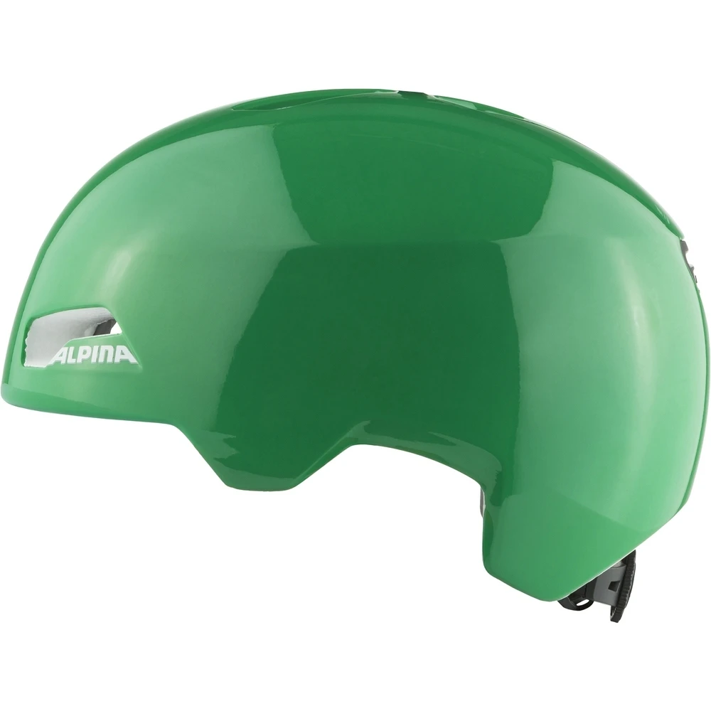 Alpina Hackney Kinder-Fietshelm - Green Gloss 4 Alpina Hackney Kinder-Fietshelm - Green Gloss - Afbeelding 2