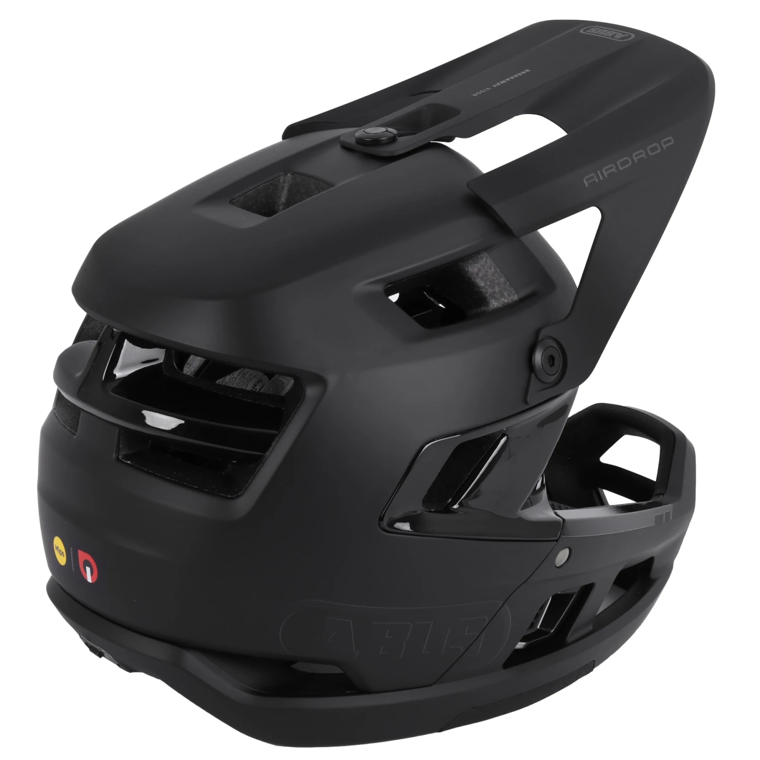 ABUS Airdrop MIPS Quin Helm - Velvet Black 4 ABUS Airdrop MIPS Quin Helm - Velvet Black - Afbeelding 2