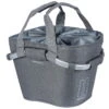 Basil 2Day Carry All Fietsmand - Voor - Grijs -BASIL Winkel basil 2day carry all kf bicycle basket front grey a 877532