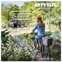 Basil 2Day Carry All Bag Fietsmand - Achter - Grijs -BASIL Winkel basil 2day carry all rear basket grey 4 1406967