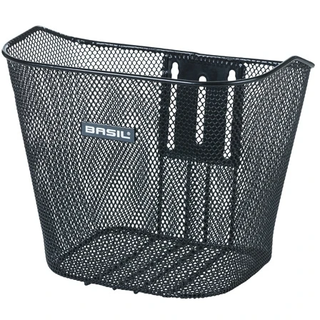 Basil Bremen Fietsmand Voor 24L - Zwart 4 Basil Bremen Fietsmand Voor 24L - Zwart - Afbeelding 2