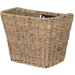 Basil Bremen Rattan Look FM Fietsmand - Voor - 25L - Bruin