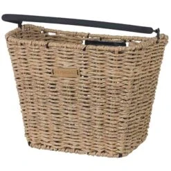 Basil Bremen Rattan Look KF Fietsmand - Voor - 27L - Bruin