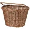 Basil Bremen Wicker Fietsmand 33L - Nature -BASIL Winkel basil bremen wicker bike basket nature 1 1361412