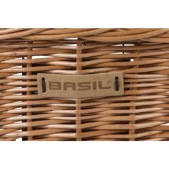 Basil Bremen Wicker Fietsmand 33L - Nature -BASIL Winkel basil bremen wicker bike basket nature 5 1361416