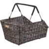 Basil Cento Rattan Look MIK Fietsmand 41L - Nature Brown -BASIL Winkel basil cento rattan look mik fahrradkorb nature brown 1363145