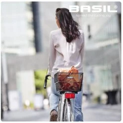 Basil Cento WSL Fietsmand - Zwart -BASIL Winkel basil cento wsl bike basket black 7 1366568