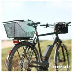 Basil Icon M Multi System Fietsmand - Zwart -BASIL Winkel basil icon m multi system bike basket black 2 1379359