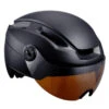 BBB Cycling Indra Faceshield BHE-56F Helm - Matt Black / Smoke -BASIL Winkel bbb indra faceshield smoke visor down 2929175611 829858
