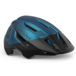 Bluegrass Rogue Bike Helmet - Teal Blue Metallic Matt