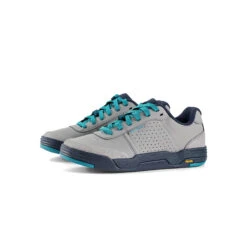 Bontrager Flatline Women's MTB Shoe - Gravel/teal -BASIL Winkel bontrager flatline mtb damenschuh gravel teal 1 926271