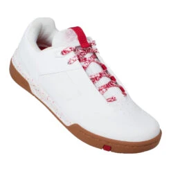 Crankbrothers Stamp Lace MTB-Schoenen - Splatter Limited Edition - White/red/gum