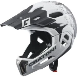 CRATONI C-Maniac 2.0 MX Fullface Helmet - White-black Matt