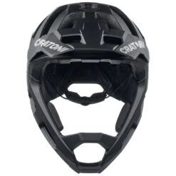 CRATONI Madroc Fullface Helmet - Black-petrol Matt -BASIL Winkel cratoni madroc black matt e 1355179