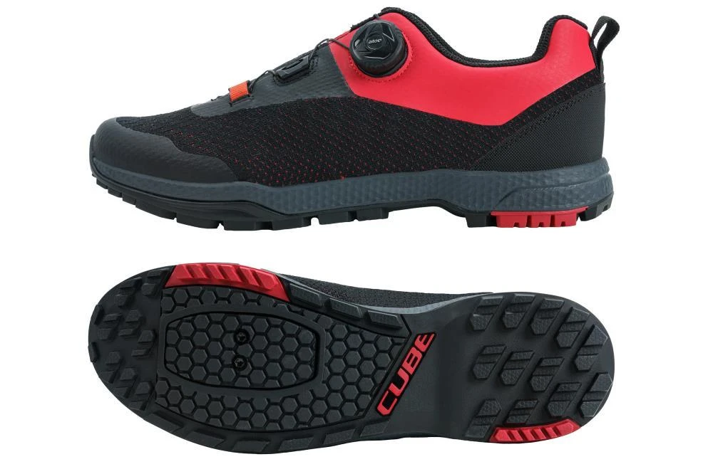 CUBE Shoes ATX OX PRO - Black´n´red 4 CUBE Shoes ATX OX PRO - Black´n´red - Afbeelding 2
