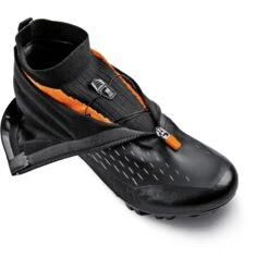 DMT WKM1 Winter MTB Shoe - Black/orange -BASIL Winkel dmt wkm1 mtb schuh winter black orange11 965499