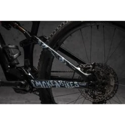 DYEDBRO E-Bike Fluor Beschermfolie Voor Het Frame - Wit -BASIL Winkel dyedbro e bike fluor frame protection kit white 2 1493133