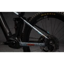 DYEDBRO E-Bike Beschermfolie Voor Het Frame RRR - White Matte -BASIL Winkel dyedbro e bike frame protection kit rrr white matte 4 1493382