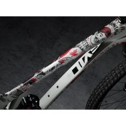 DYEDBRO Frame Protection Kit Chainsaw - Black/red