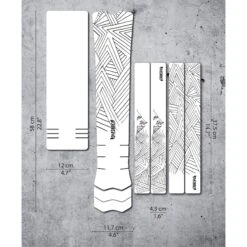 DYEDBRO Frame Protection Kit Stay Free E-BIKE - Black Matte -BASIL Winkel dyedbro stay free e bike rahmenschutz kit schwarz matt 3 1224110
