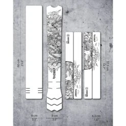 DYEDBRO Frame Protection Kit EWS Stormstatic - Black Matte -BASIL Winkel ews stormstatic kit 1223880