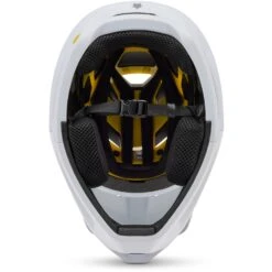Fox Racing FOX Proframe Full Face Helm Kinderen - Wit -BASIL Winkel fox proframe full face helmet nace white 9 1550881