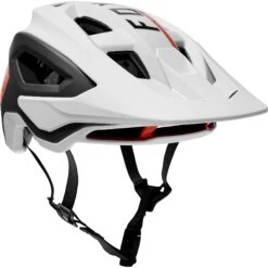 Fox Racing FOX Speedframe Pro MIPS Helm - Blocked - White/black