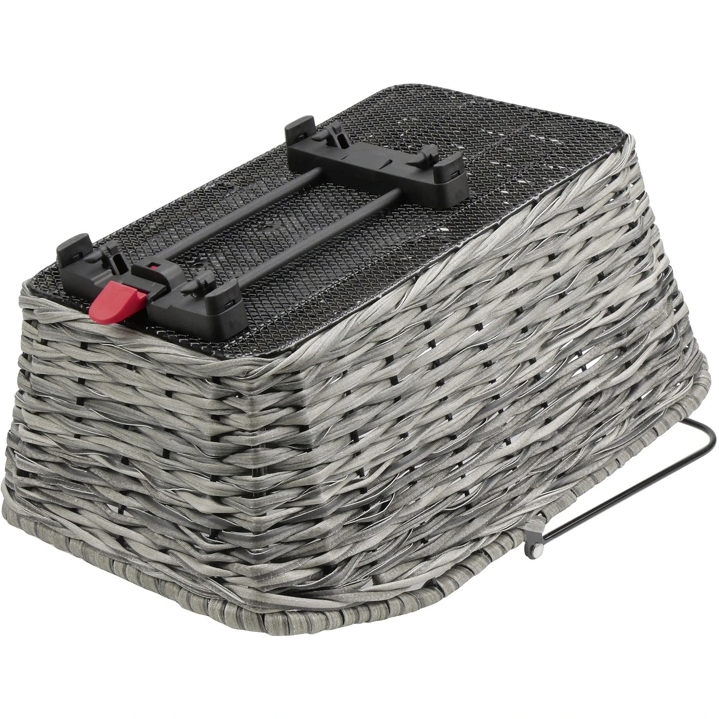 KLICKfix Structura GT Voor Racktime-Bagagedrager - Fietsmand - Schilf Grau 4 KLICKfix Structura GT Voor Racktime-Bagagedrager - Fietsmand - Schilf Grau - Afbeelding 2